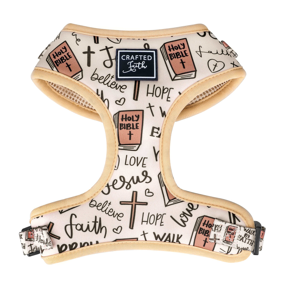 Adjustable Harness - Beige Believer – Crafted Faith